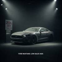 Продажбите на Mustang намаляват драстично