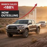 Toyota отчита рекордни продажби на Tacoma през първото тримесечие