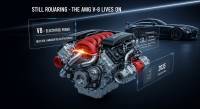 AMG подготвя нов V-8 двигател, въпреки тенденцията към 