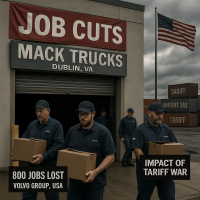 Volvo груп обявява съкращения в резултат на тарифната война в САЩ