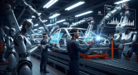 Колко близо са хуманоидните роботи да заменят автомобилните работници
