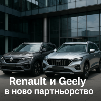 Renault ще разработва нови електрифицирани автомобили с китайския гигант Geely
