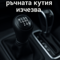 Ръчната скоростна кутия изчезва