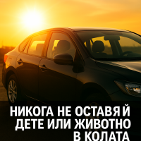 Как да предотвратим топлинен удар в автомобила