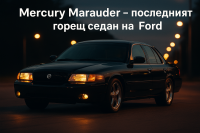 Mercury Marauder (2003-2004): пропуснатият шанс за спортен седан