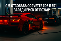 GM спира продажбите на Corvette Z06 и ZR1 заради риск от пожар