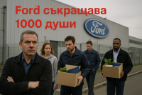 Ford съкращава до 1 000 работни места в Кьолн заради слабо търсене на електромобили