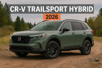 Преглед на Honda CR-V TrailSport Hybrid 2026