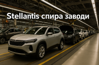 Stellantis спира производството в шест европейски завода