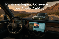 Rivian отказа Apple CarPlay