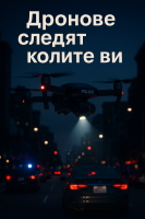 Полицията изпраща дронове с камери за мониторинг на автомобили