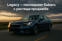 Subaru отчете 18,5% спад през септември, но спреният Legacy записа ръст