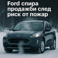 Ford изтегля близо 60 000 автомобила заради риск от пожар