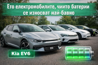 Вижте електромобилите, чиито батерии се износват най-бавно