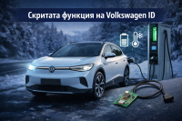 По-бързо DC зареждане чрез предварително загряване на батерията при Volkswagen ID.4