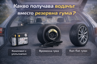 Защо все повече нови коли се продават без резервна гума