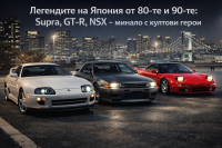 Toyota, Nissan, Honda: битката за най-великите JDM икони