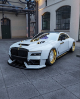 Рендър показва Rolls-Royce Spectre като GT с V8 и екстравагантен тунинг