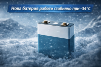 Китайски полутвърдотелна литиева батерия запазва над 85% капацитет при –34°C
