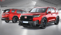 2027 Honda Pilot Type R превръща триредовия SUV в звяр на въображението