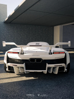 Дигитален „Albino“ Ferrari F80 показва екстремна визия