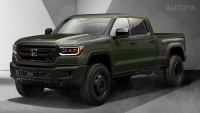 CGI проектът за 2027 Honda Ridgeline HD рисува по-голям пикап