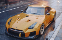 Datsun 240Z получава дигитален R35 Nissan GT-R „конверсионен кит“