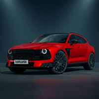 Два виртуални фейслифта показват различни лица на Aston Martin DBX