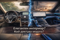 Естетика в автомобилния салон: модата се отдалечи от удобството