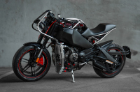 FTG Moto превръща Buell 1125CR в тръбна стоманена машина с ново лице