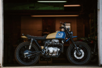 Honda CB360 „Tuna“ превръща класика от 1975 г. в модерен скрамблър