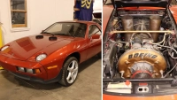 Porsche 928 с хеликоптерна турбина: Когато инженерната лудост пренаписва правилата