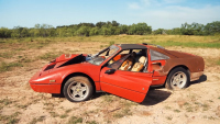 Изгоряло Ferrari 328 GTS изплува с мистериозна история