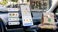 Интелигентен асистент зад волана: Google Maps ще поръчва храна вместо вас