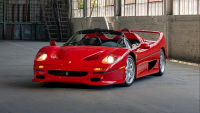 Легендарното Ferrari F50 на Майк Тайсън отива на търг с очаквана цена до 9 милиона долара