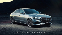 Бъдещият Mercedes-Benz C-Class за 2028 година: Дигитален рендер разкрива визия на „мини S-Class“ за конвенционалните двигатели
