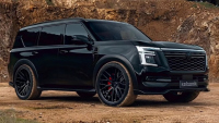 Nissan Armada Y63 получава мрачен CGI пакет: „Shadow Line“ преобразява американския гигант