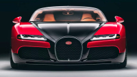 Блестящ завършек на една ера: Bugatti Destrier дебютира в Monterey с легендарния W16 двигател