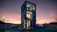 Вертикален премиум лукс на миниатюрна площ: DQ Tower събира три етажа в едва 16,8 кв. метра