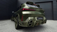 Бруталният BMW XM с матово оливково покритие и сух карбон, който спира дъха