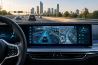 BMW въвежда 3D карта с асистенти на един екран
