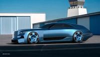 Mercedes-AMG Mach 3: виртуален Shooting Brake съчетава духа на Hammer и SR-71