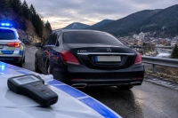 МВР задържа Mercedes S500 с 1,97 промила край Девин