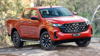 Mazda BT-50 2028: новото поколение пикап може да получи китайска платформа и хибридно задвижване