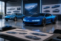 Alpine A310 Vision дебютира с ретро-футуристични пропорции